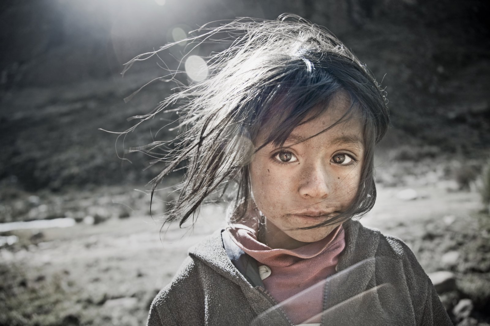 IMAGE 5  2006 - Portrait of young Quecha girl, Santa Cruz Valley, Cordillera Blanca, Peru.jpg