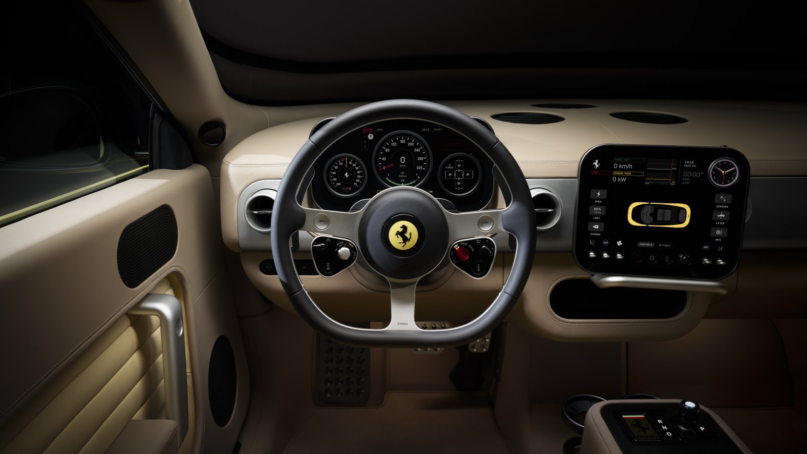 フェラーリ ルーチェ 運転席