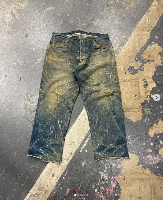 今でもはけるクオリティ…」廃坑から発掘したジーンズが、1,300万円で