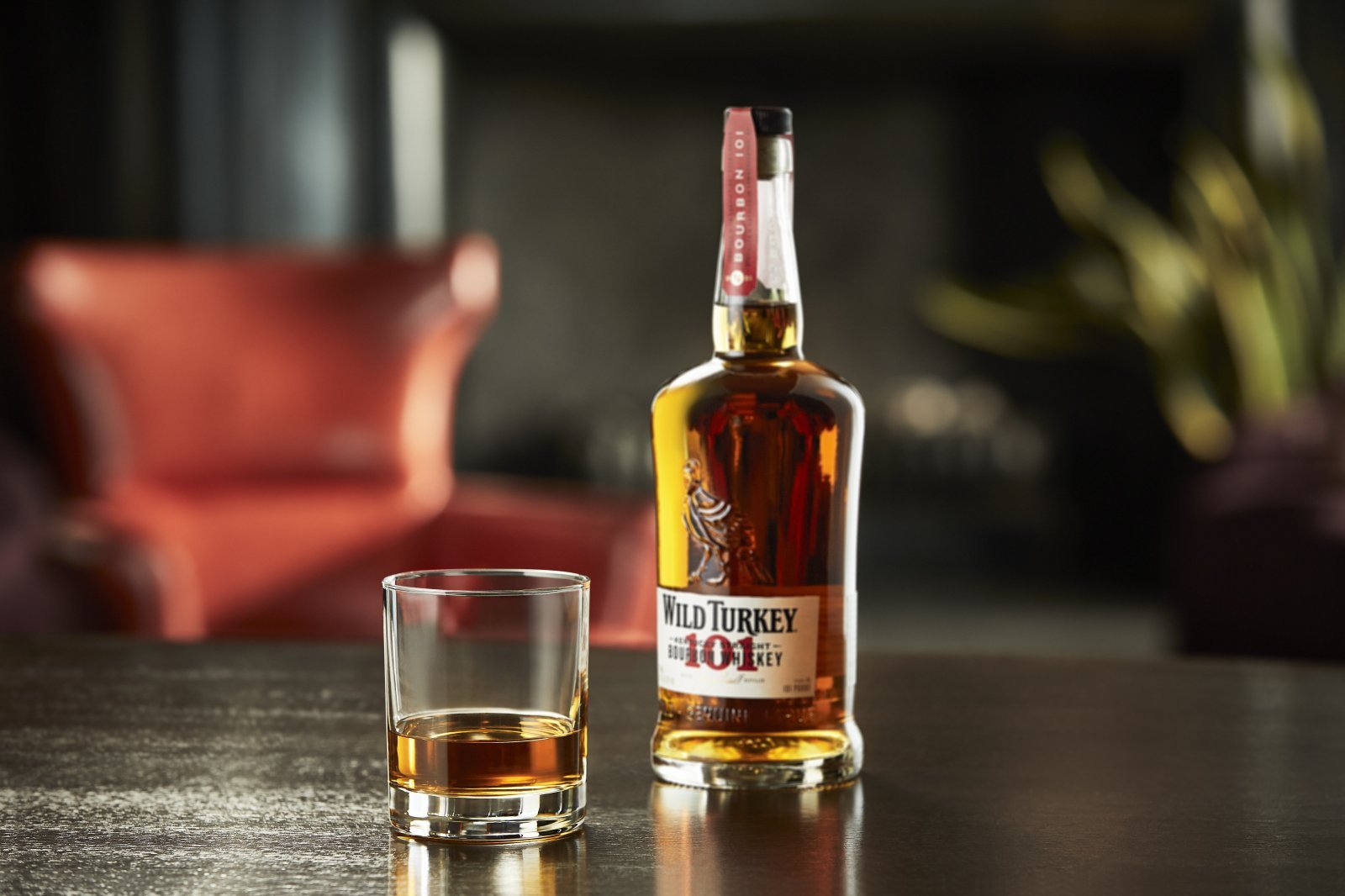 Wild Turkey Home 101 Bourbon Neat - Lifestyle Image.jpg