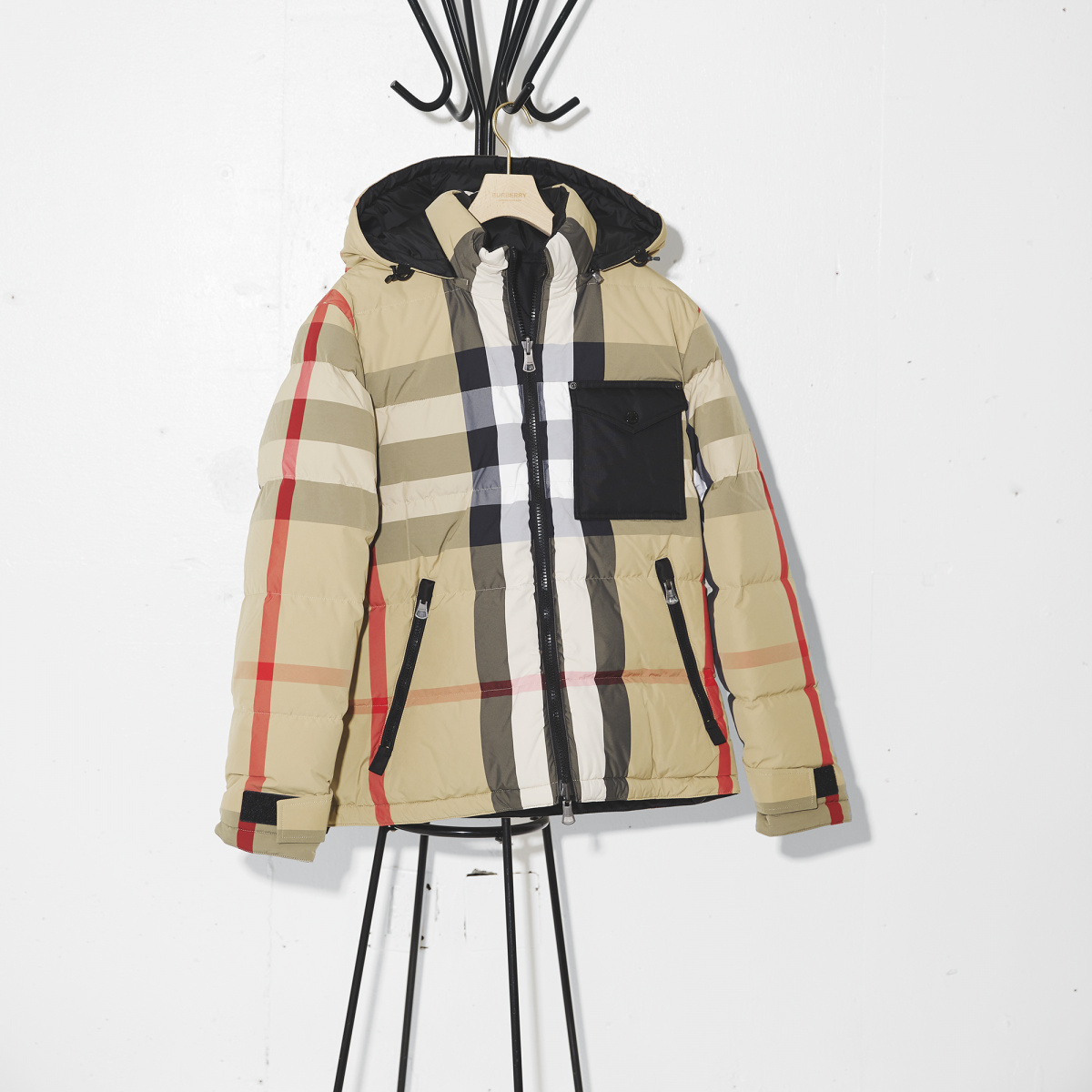 5DM21 BURBERRY バーバリー レディース ダウンコート リバーシブル-