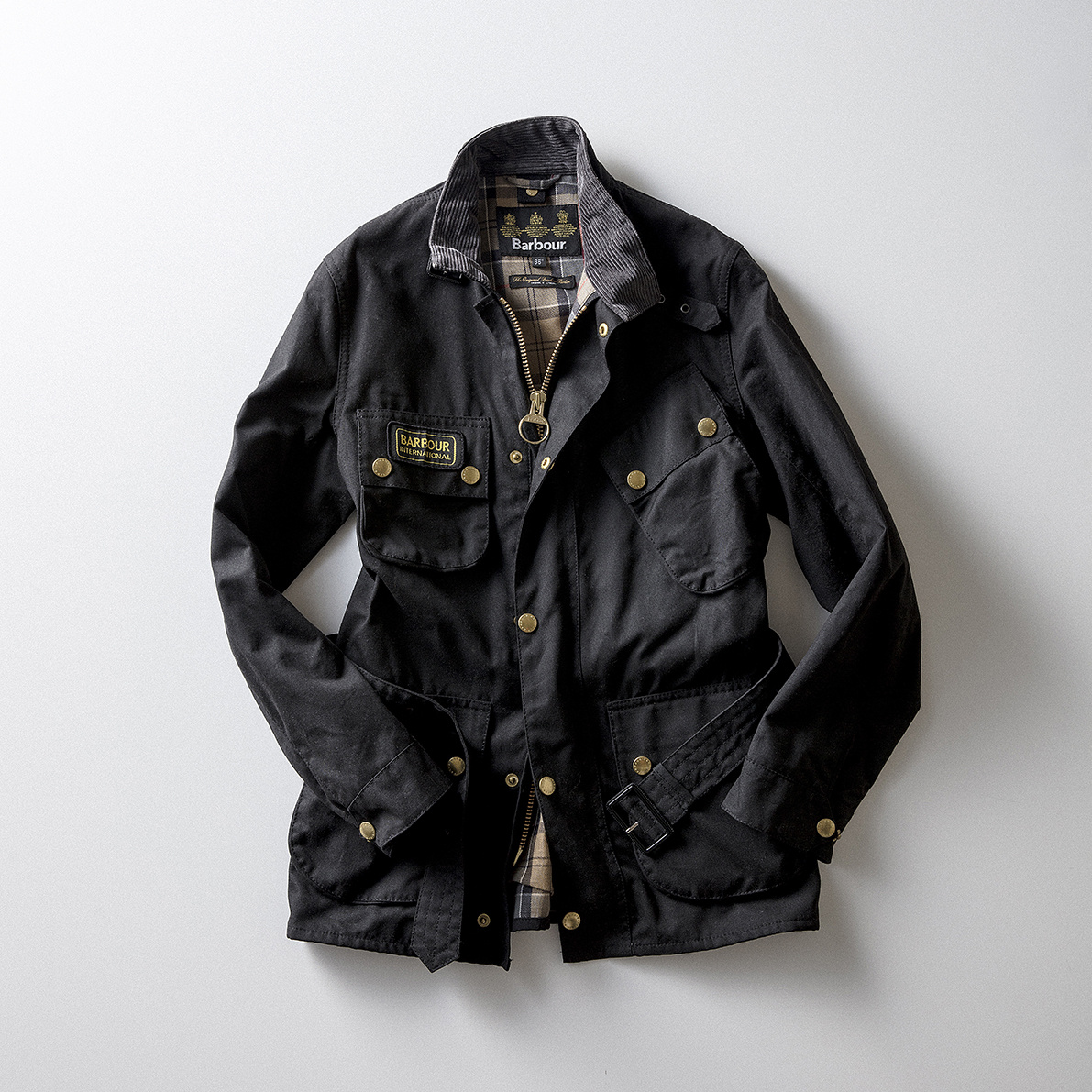 希少 BARBOUR スティーブマックイーン ジャケット コットン ロゴ M500円引き